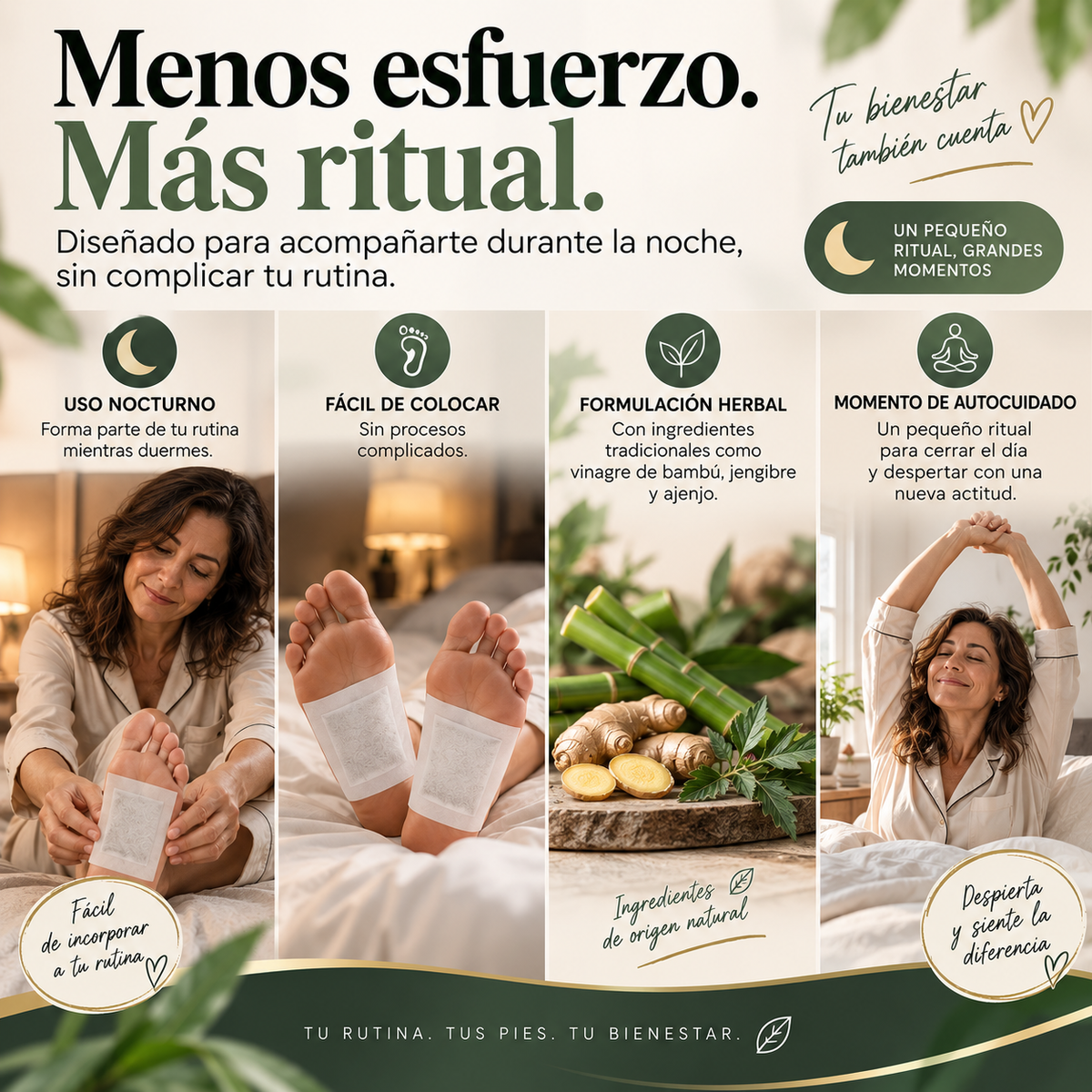 Parches Kinoki I Detox y Desinflamatorio I Compra 1 y Lleva 1 GRATIS