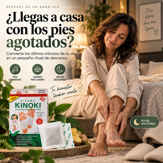 Parches Kinoki I Detox y Desinflamatorio I Compra 1 y Lleva 1 GRATIS